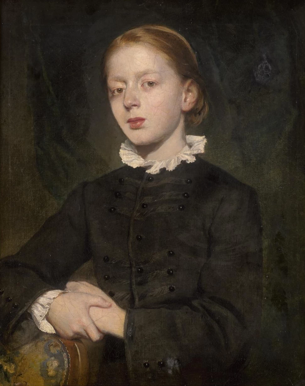 Ritratto di Maria Alfons, conte Aichelburg, con indosso una giacca da equitazione scura.